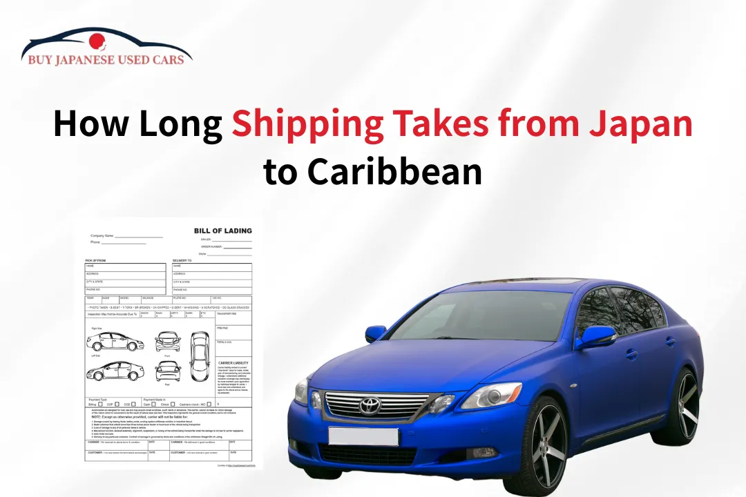 How Long Shipping Takes from Japan to Caribbean - BJUC